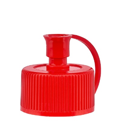 Bild Spritzverschluss mit Kappe PE rot ND 25 Standard