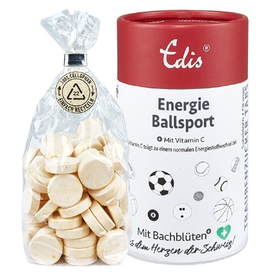 Bild Energie Ballsport  Edis Bachblüten Traubenzucker